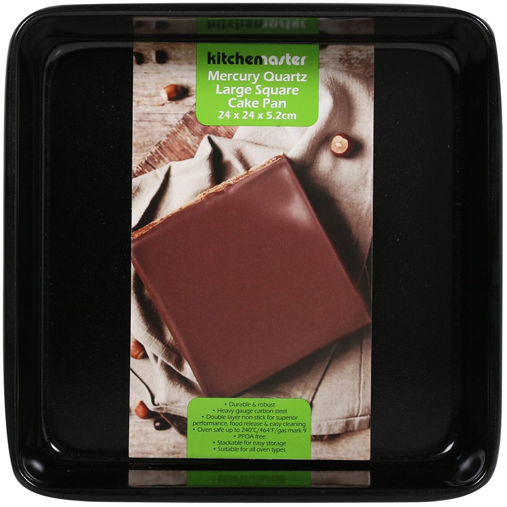 Mercury Quartz Large Square Cake Pan Image 1