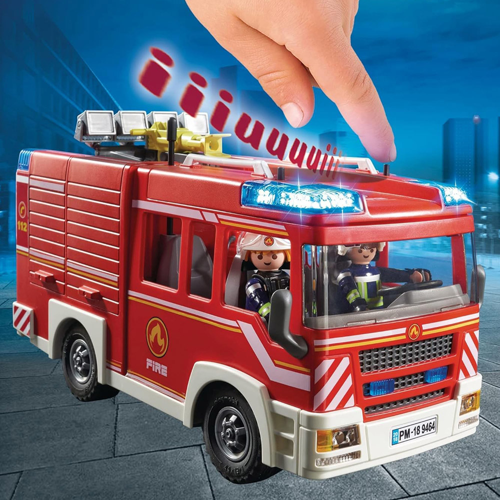 Playmobil Fire Engine Playset Image 6