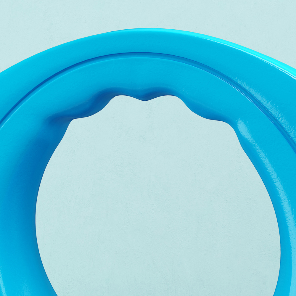 SPORTNOW Blue Kettlebell 10kg Image 5