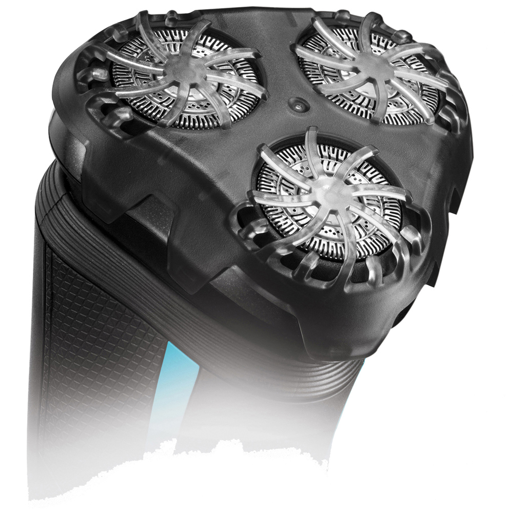 Remington R6 Style Series Aqua USB Rotary Shaver Image 5