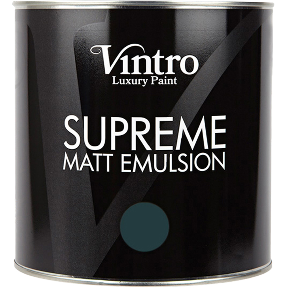 Vintro Paint Lowry Grey Matt Emulsion Interior Paint 2.5L Image 2