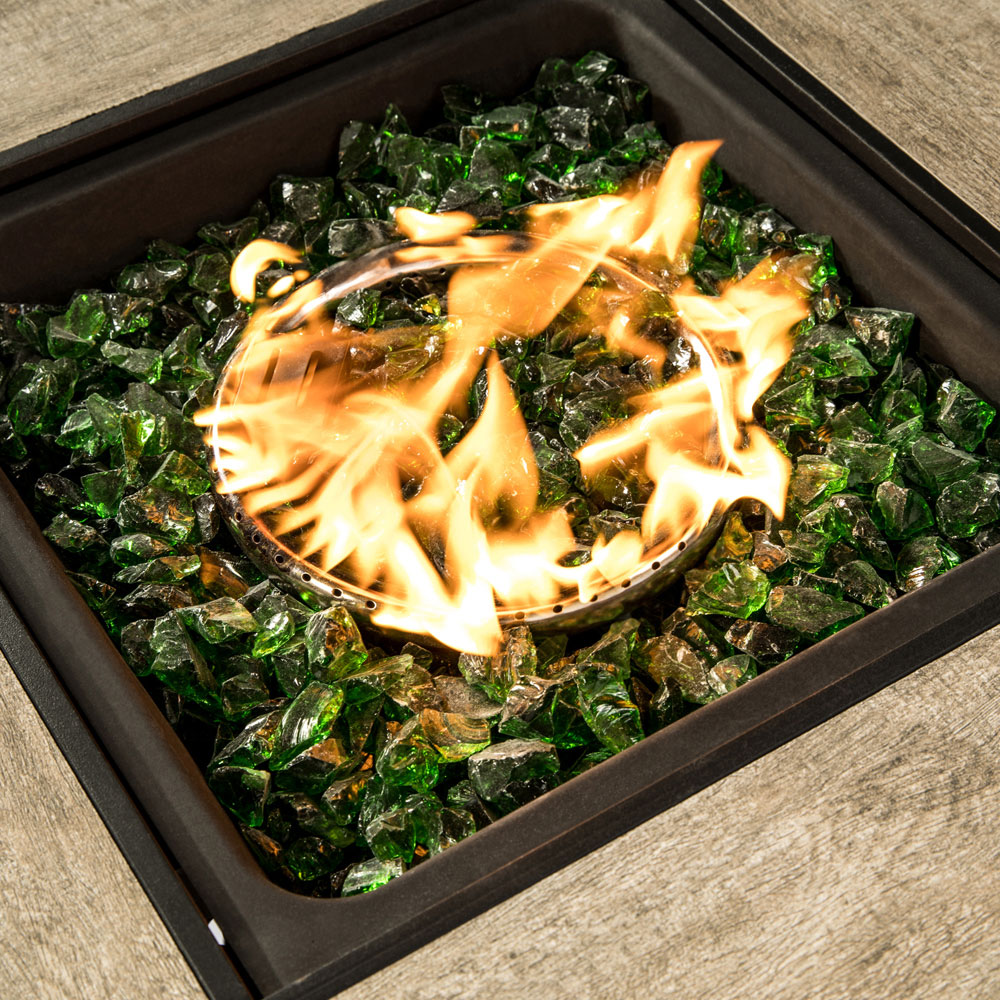 Teamson Home Green Fire Glass Bag 4kg Image 2