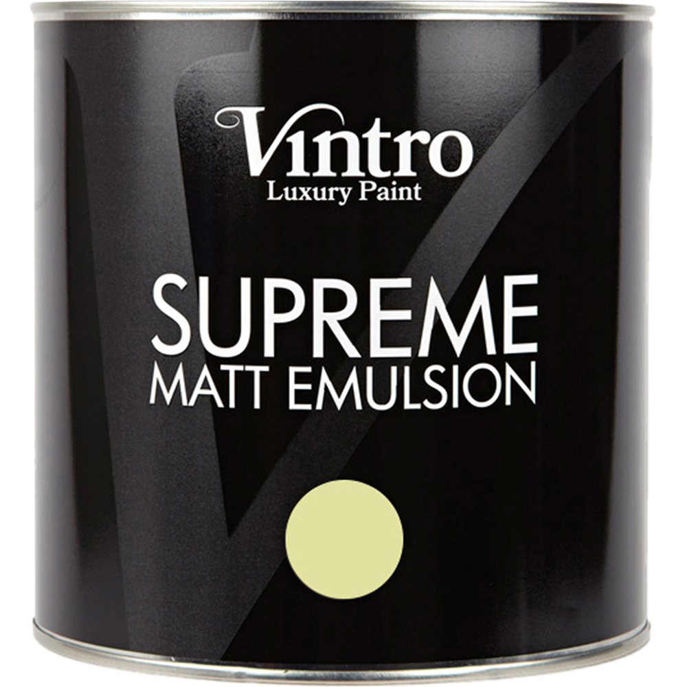 Vintro Paint Citron Matt Emulsion Interior Paint 2.5L Image 2