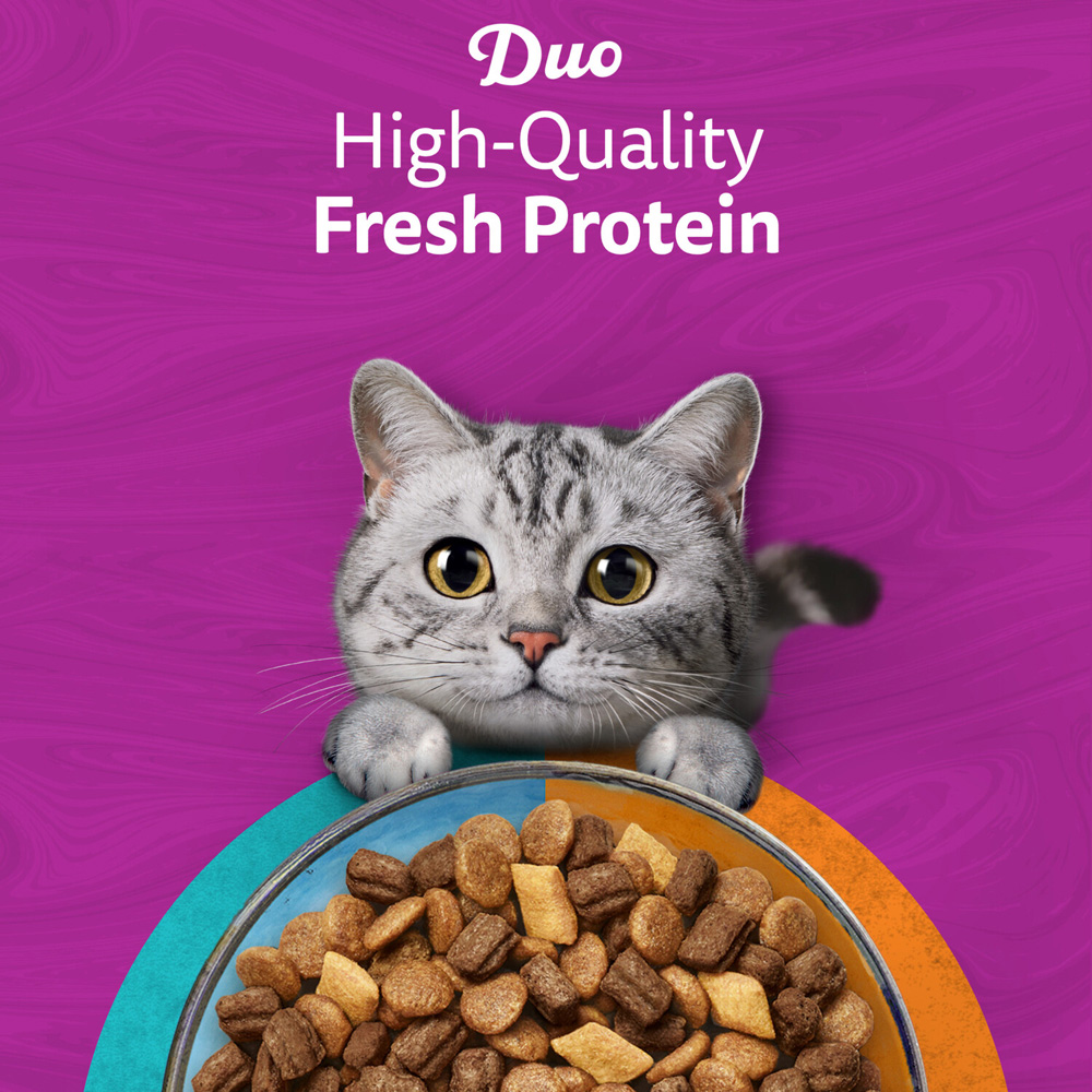 Whiskas 1 Plus Duo Surf and Turf Dry Cat Food Image 4