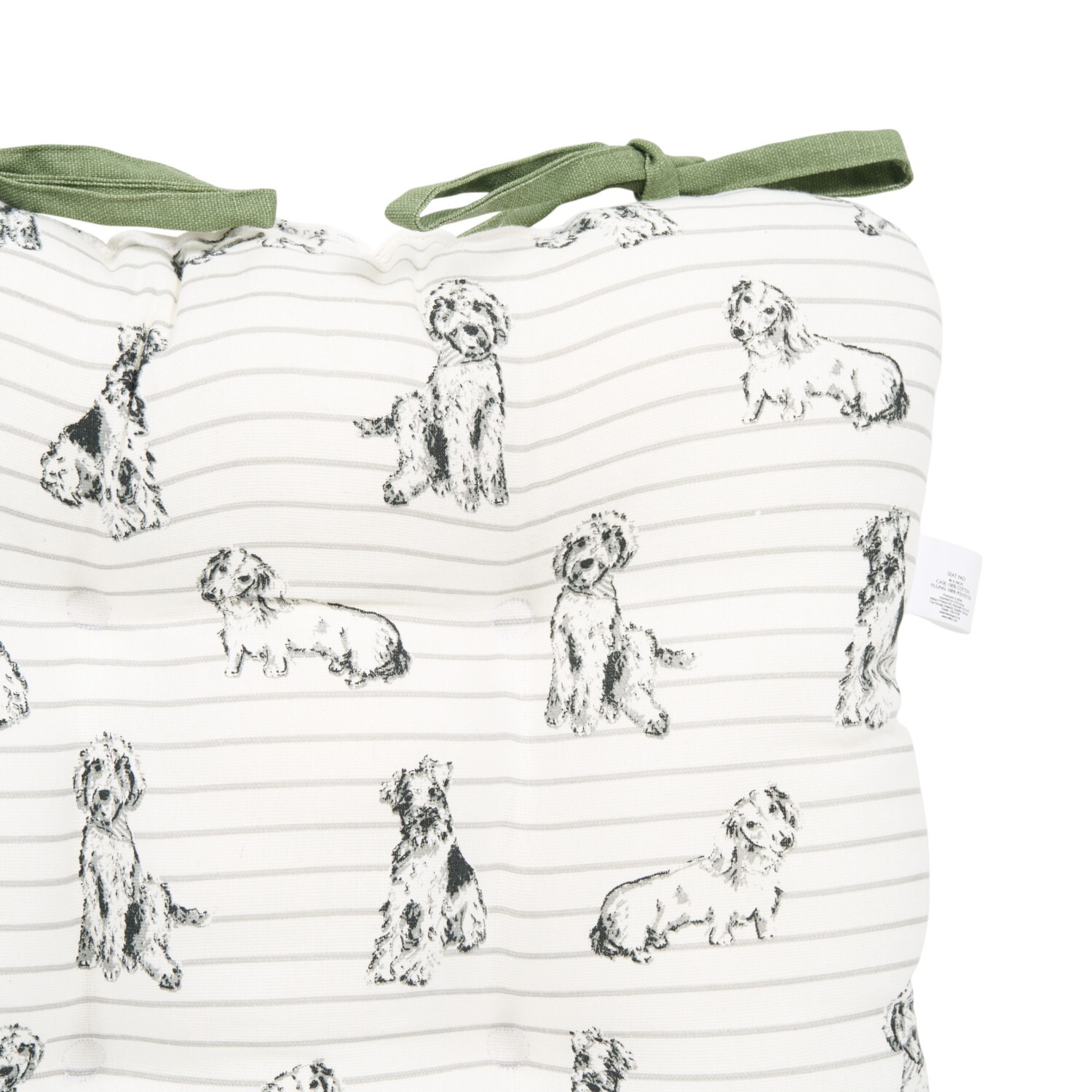 Waggy Tails Seat Pad White Image 4