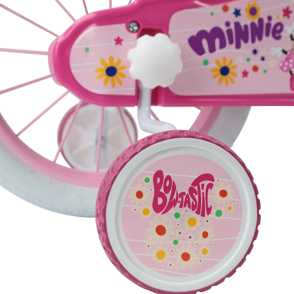 Denver Disney Minnie 14 inch Kids Bicycle with Stabilisers Image 7