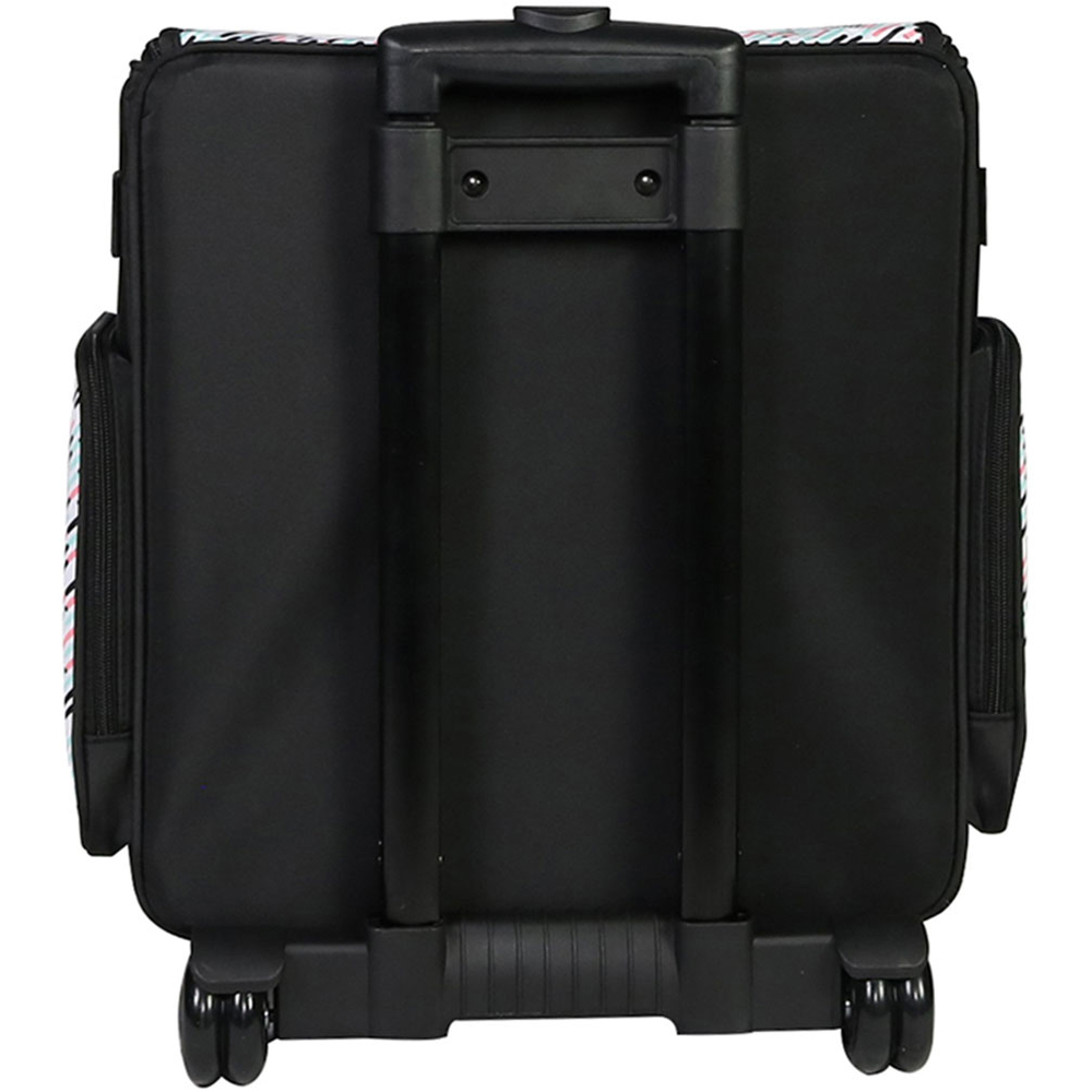 Everything Mary EVM12777-1 Pill Print Collapsible Rolling Tote Trolley Bag 36.2 x 22.2 x 39.4cm Image 7