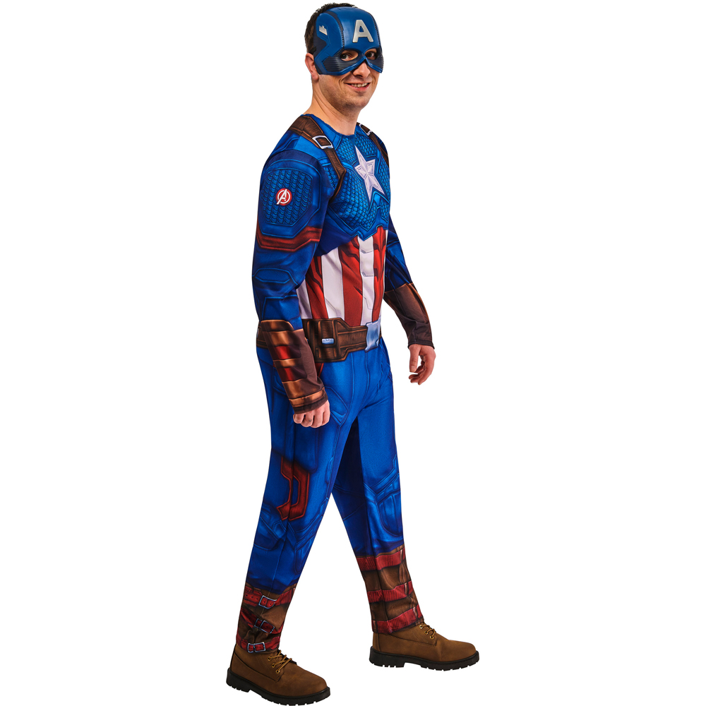 Marvel Classic Captain America Adult Costume Medium Image 3