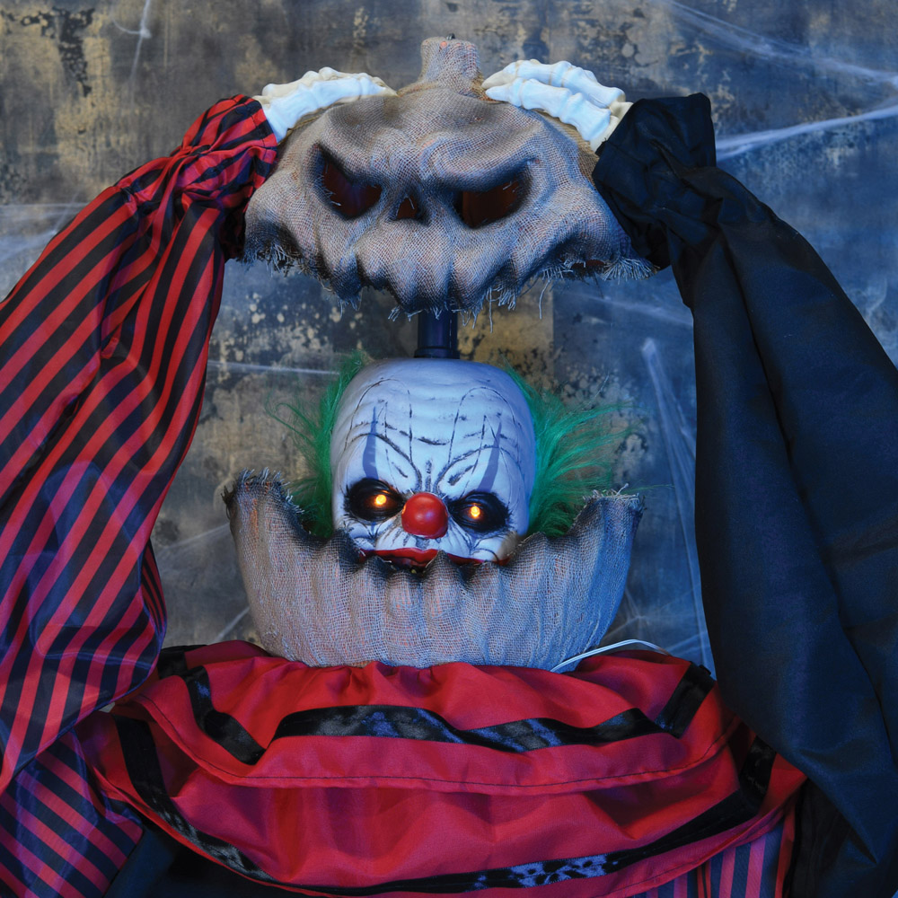 Halloween Standing Pumpkin - Multicolour Image 3