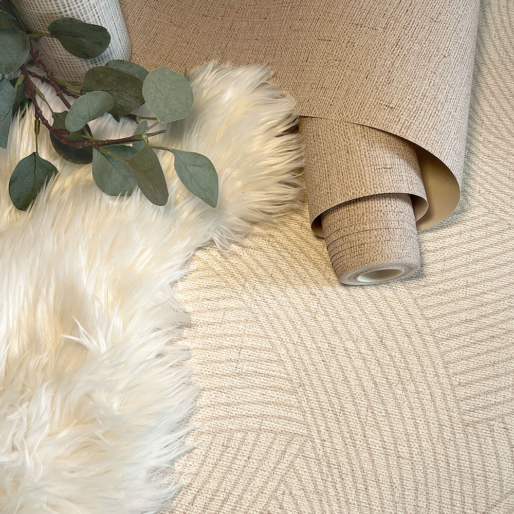 Belgravia Decor Maya Geo Cream Wallpaper Image 2