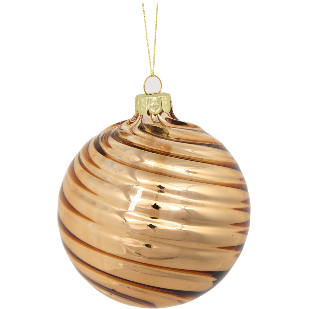 Copper Swirl Bauble Image 4