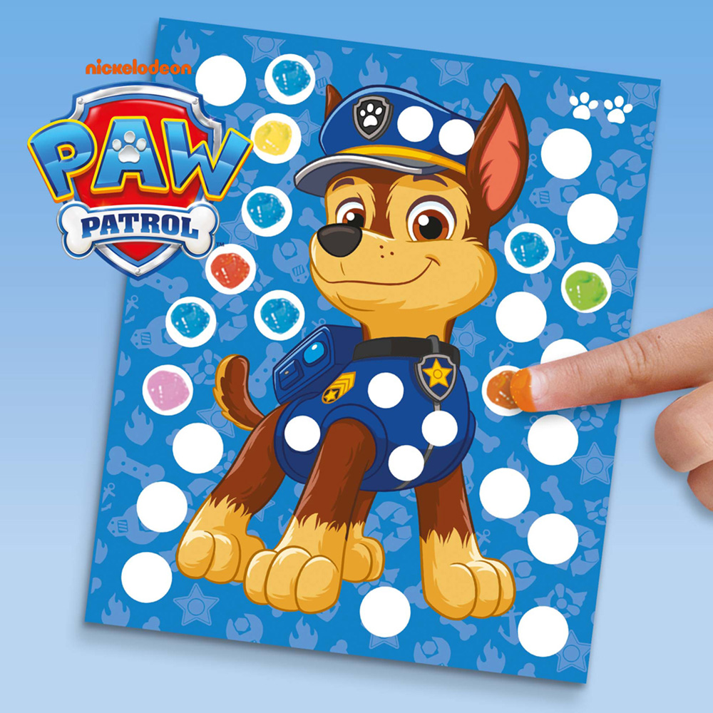 SES Creative Paw Patrol Fingerprint Paint Art Set Image 3