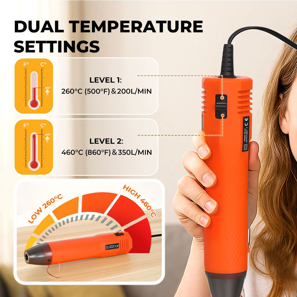 Traderight Portable Hot Air Gun 450W Image 7