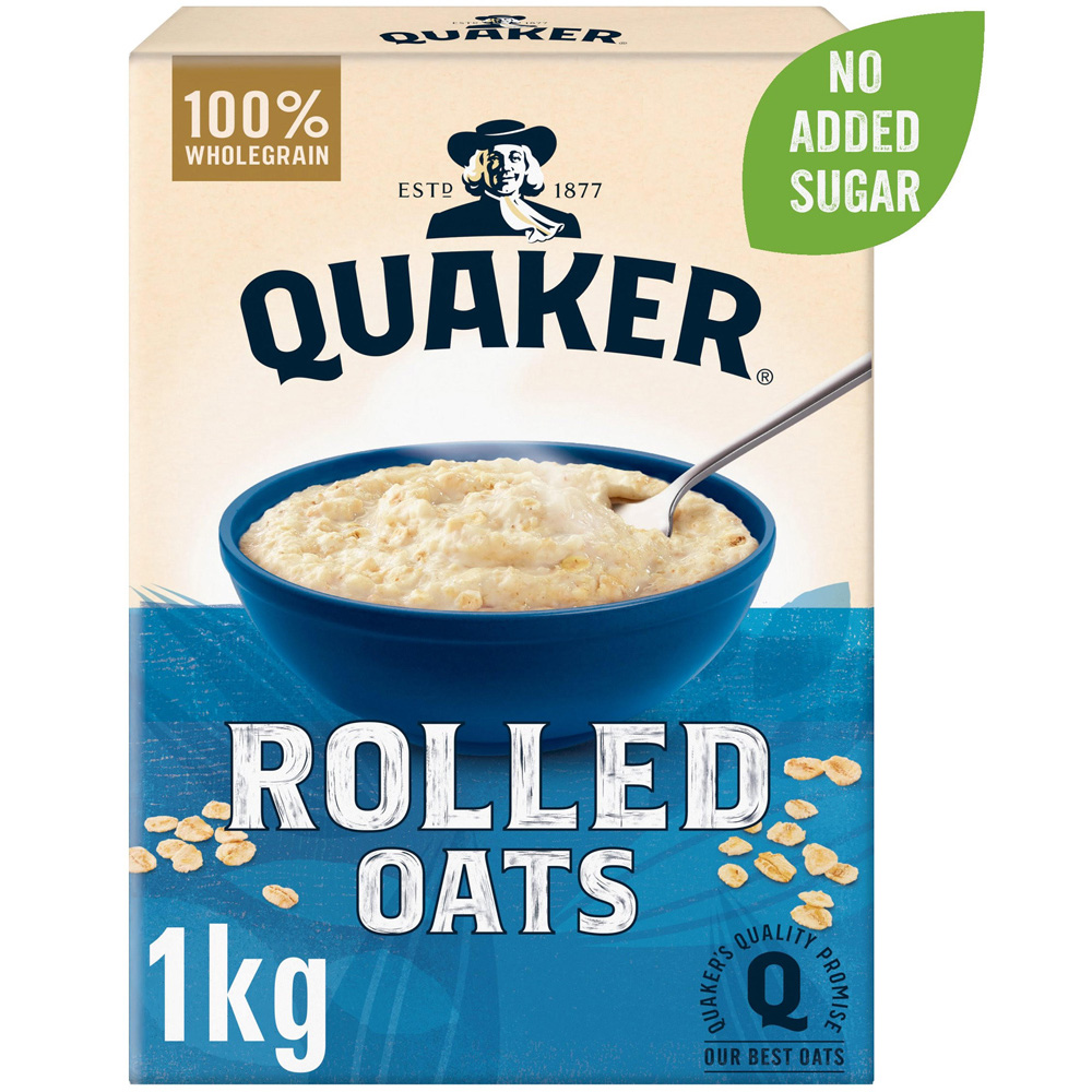 Quaker Rolled Oats 1kg Image 1