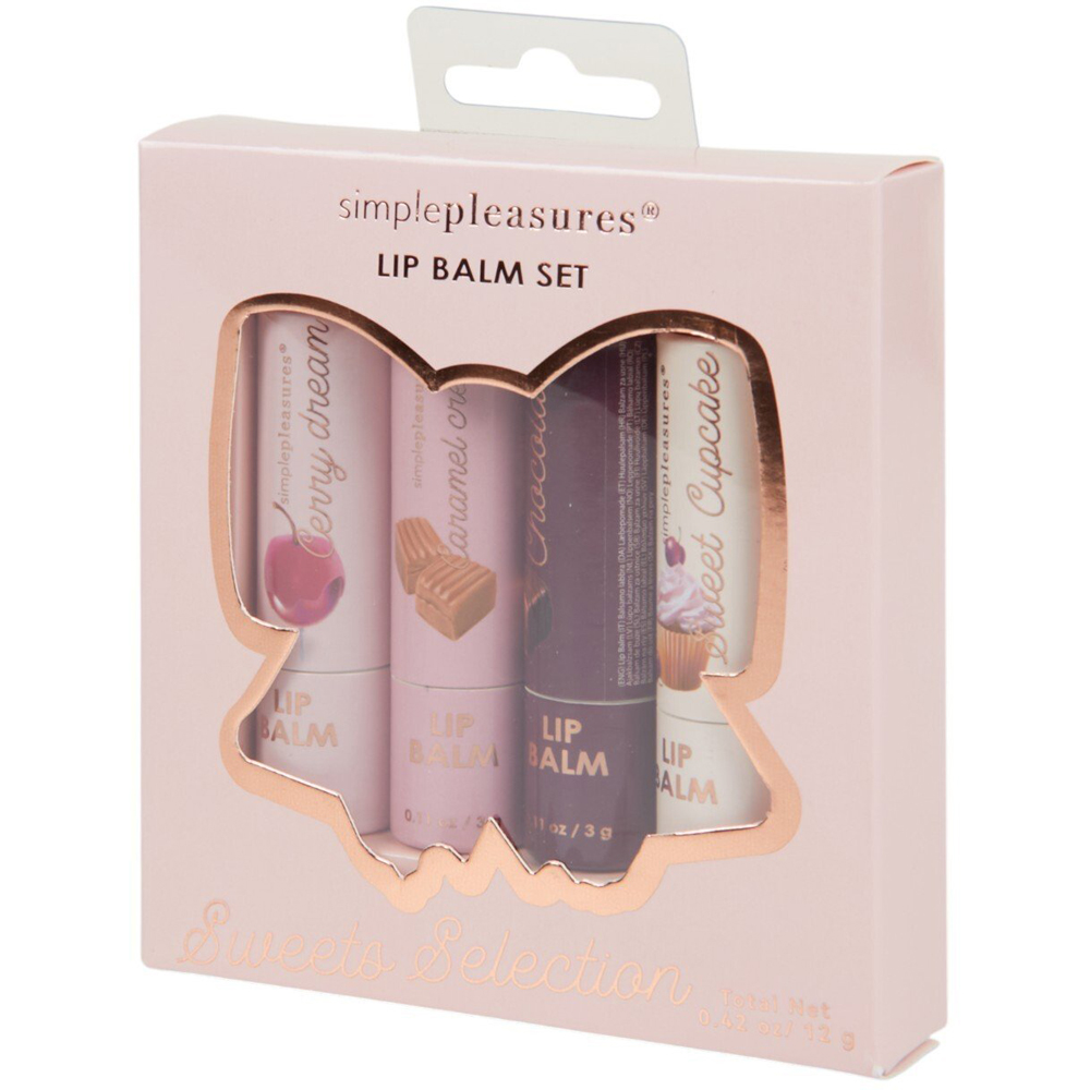 Pack of 4 Chunky Sweet Lip Balms Image 2