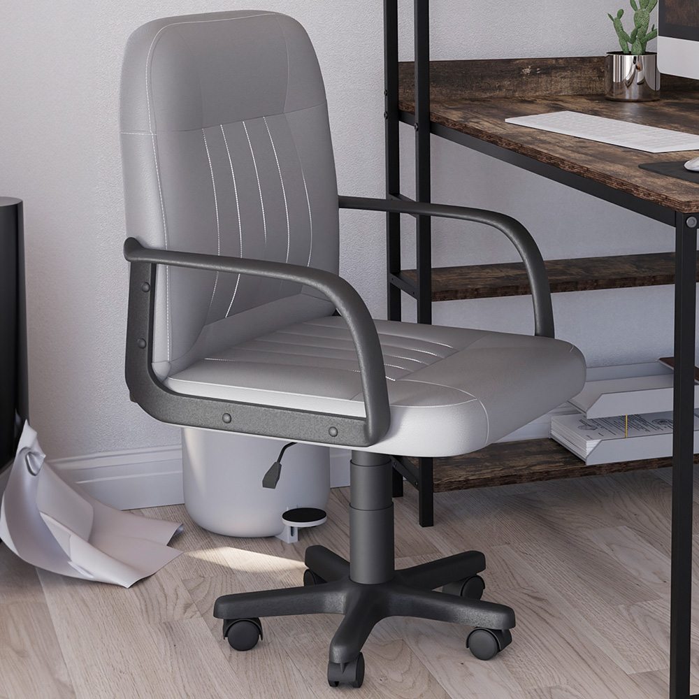 Vida Designs Morton Grey Office Chair Image 1