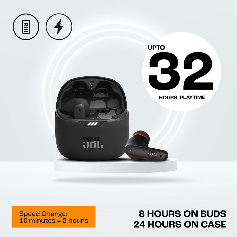 JBL Tune Flex In Ear Active Noise Cancelling Wireless Earphones Image 7