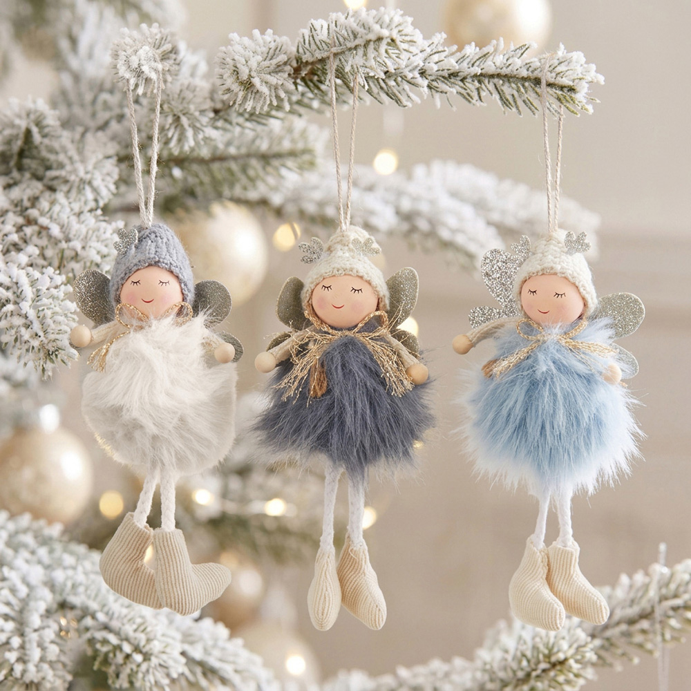 Fluffy Fairy Hanging Decoration Image 2