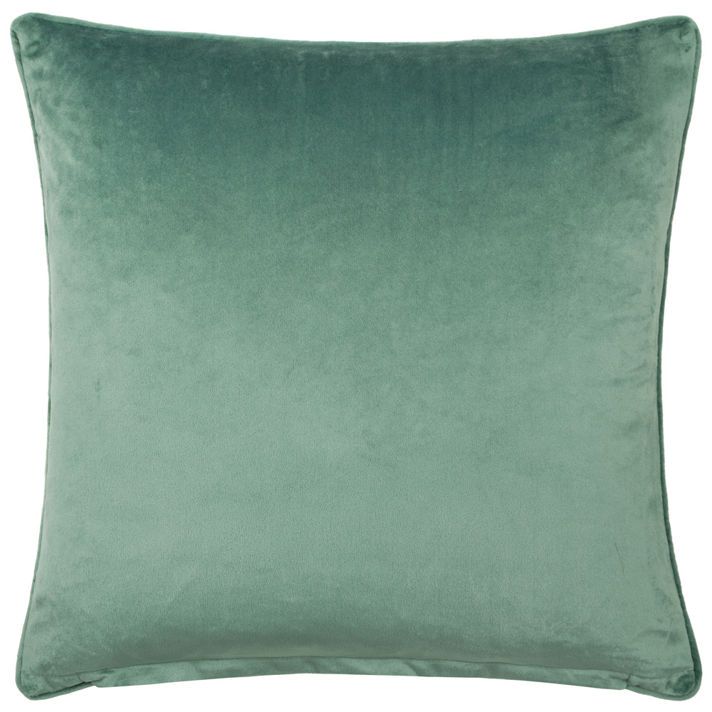 Paoletti Stratus Jade Jacquard Cushion Image 3
