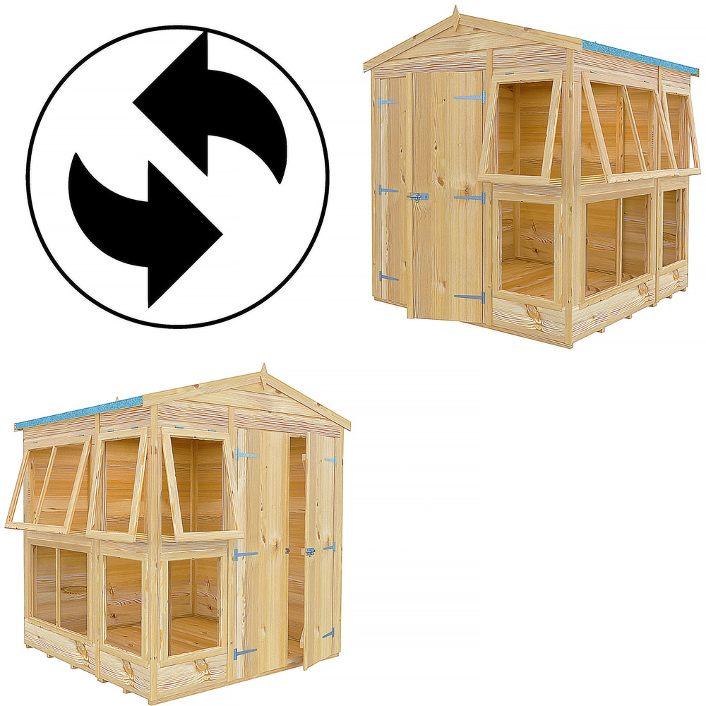 Shire 6 x 6ft Sun Hut Image 5