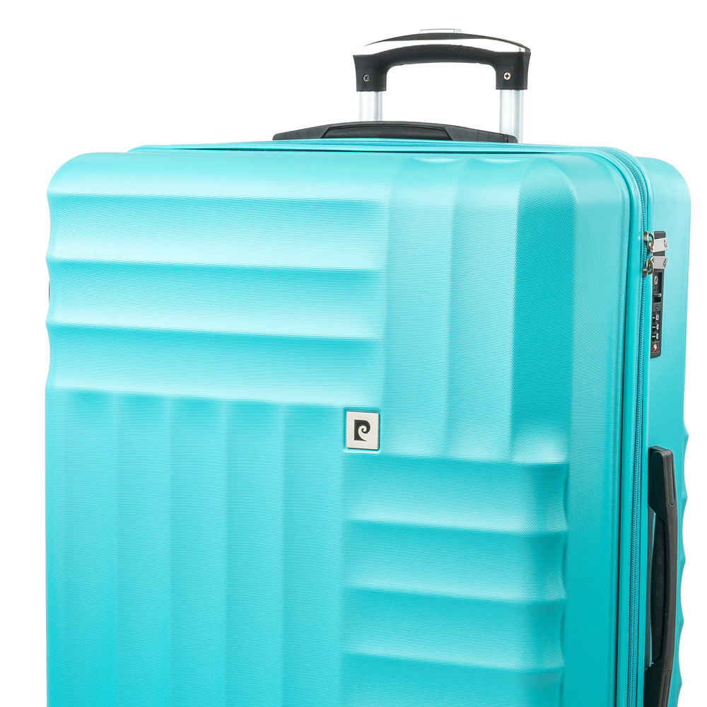 Pierre Cardin Large Blue Trolley Suitcase Image 2