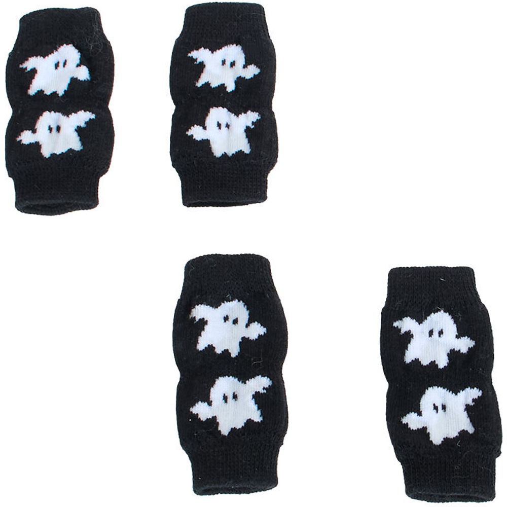 Ghost Pet Leg Warmers Black Image 3