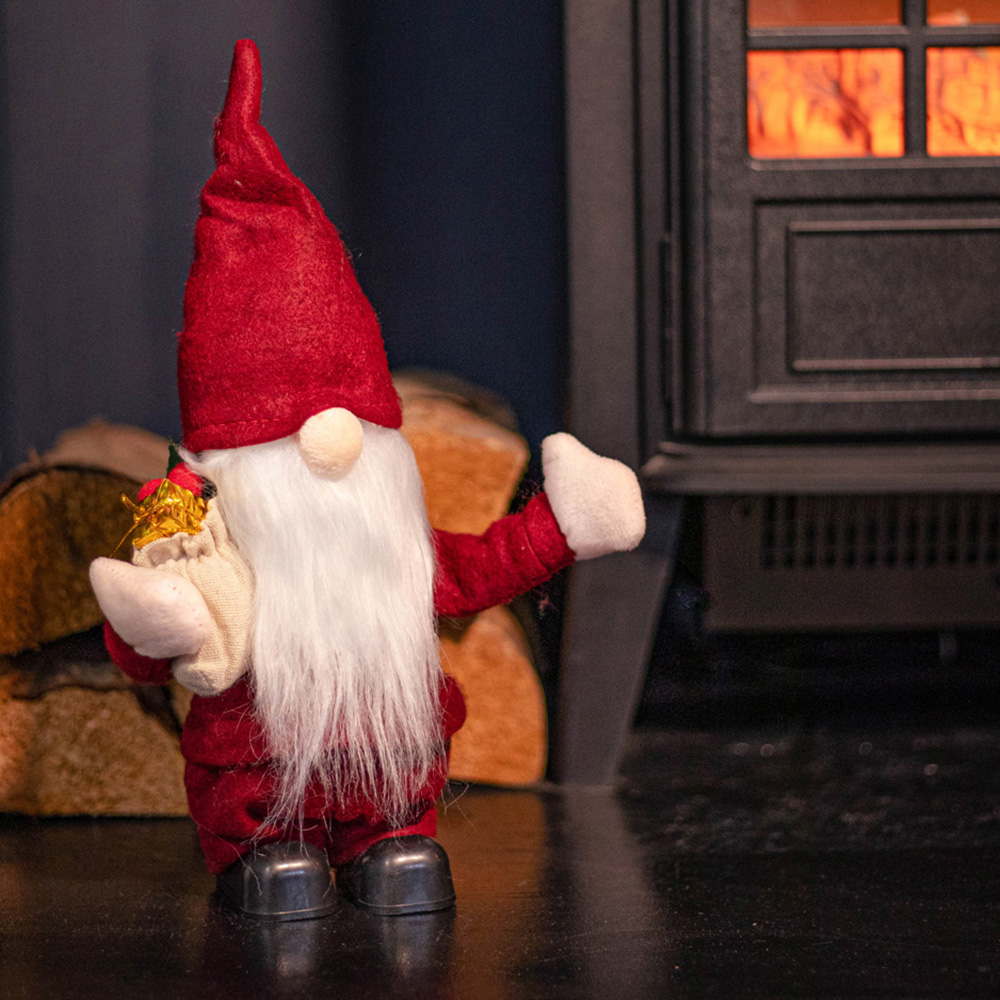Samuel Alexander Red Musical Walking Gonk Christmas Decoration 28cm Image 2