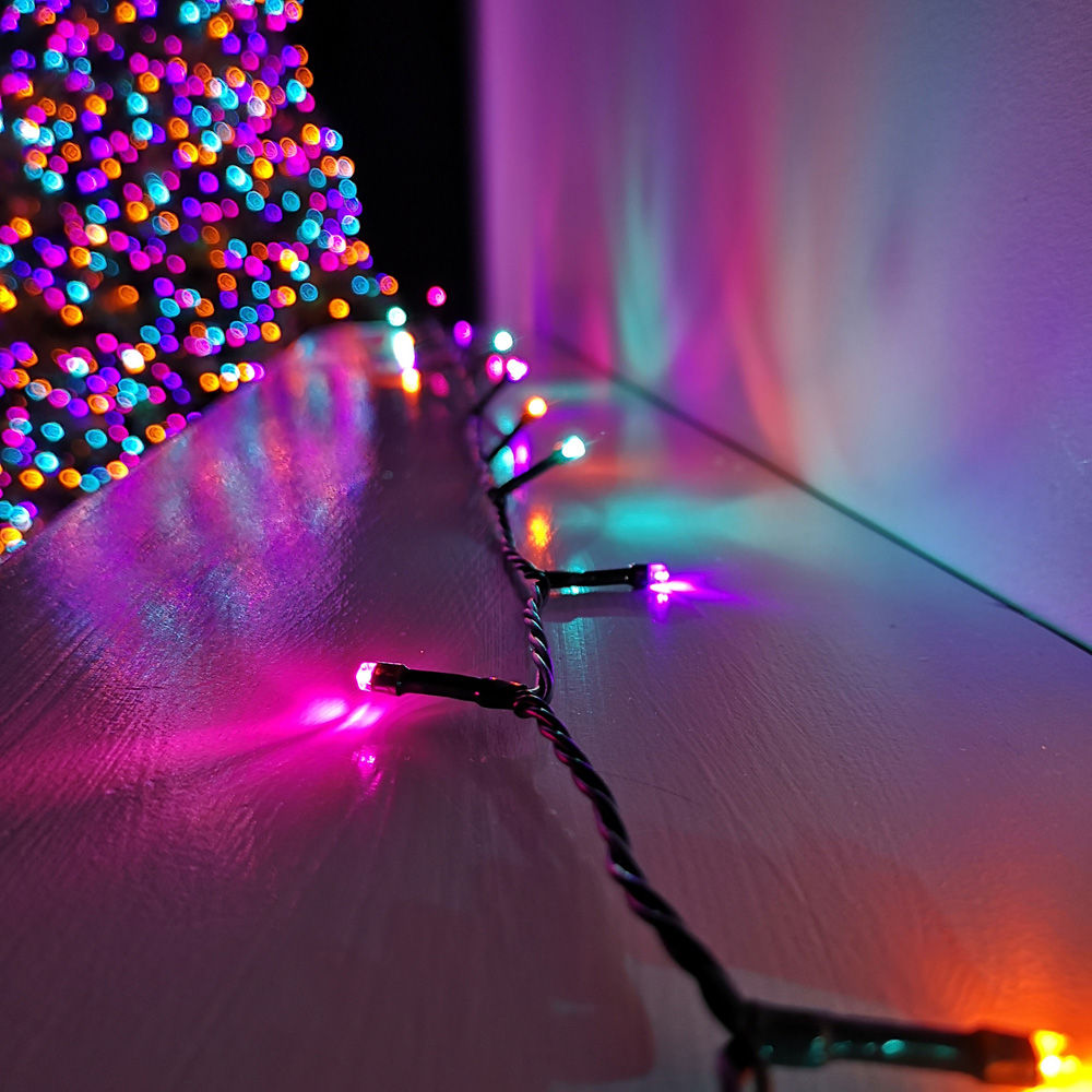 Premier SupaBrights 480 Rainbow LED Multi-Function Christmas String Light 38.3m Image 4