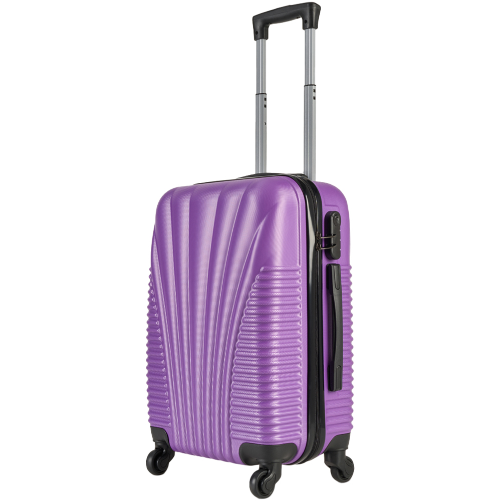 SA Products Purple Hardshell Airline Approved Cabin Suitcase Image 1