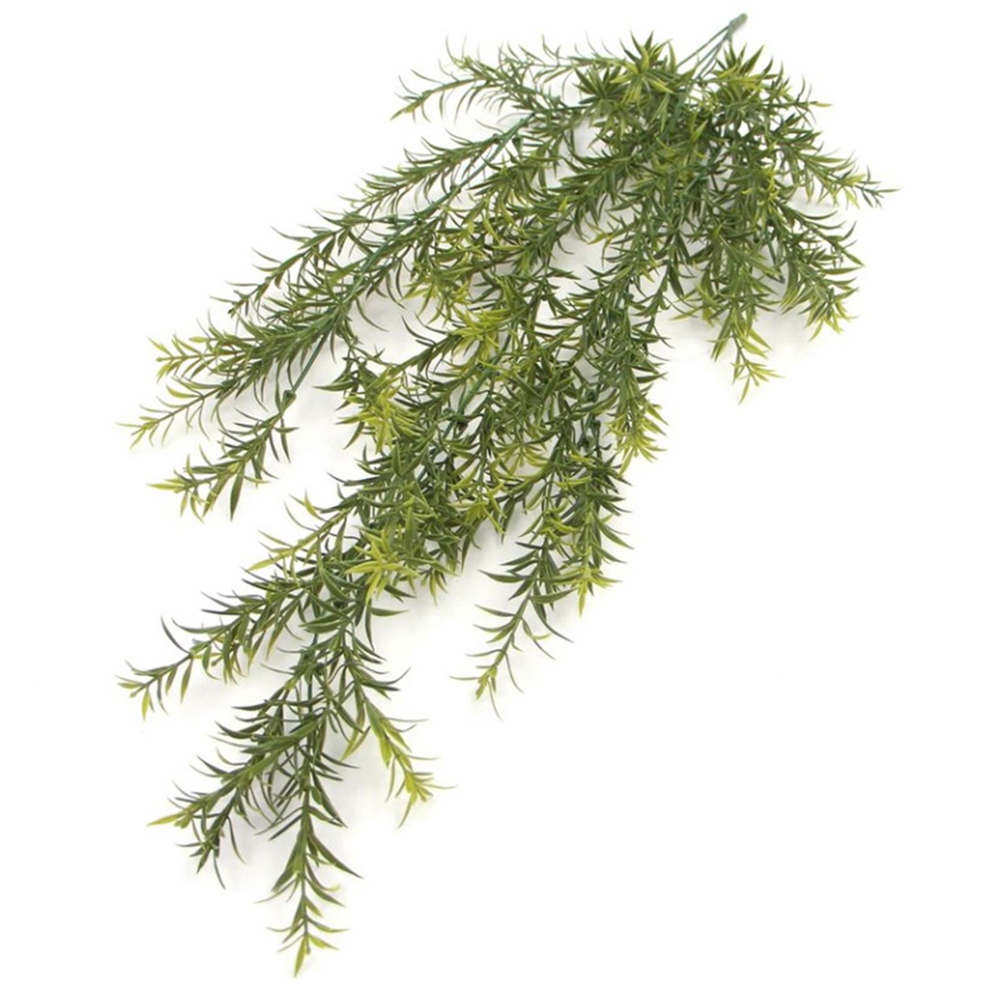 Leaf Spider Fern Hanging UV and Fire Resistant Artificial Plant 78cm 6 Pack Image 3