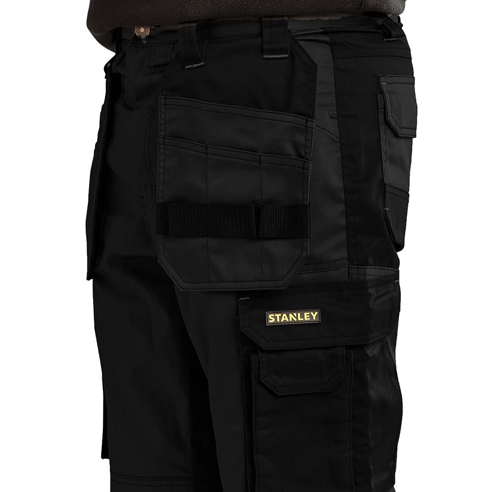 Stanley Omaha Black Slim Fit Holster Trousers Waist 36 inch Leg 29 inch Image 2