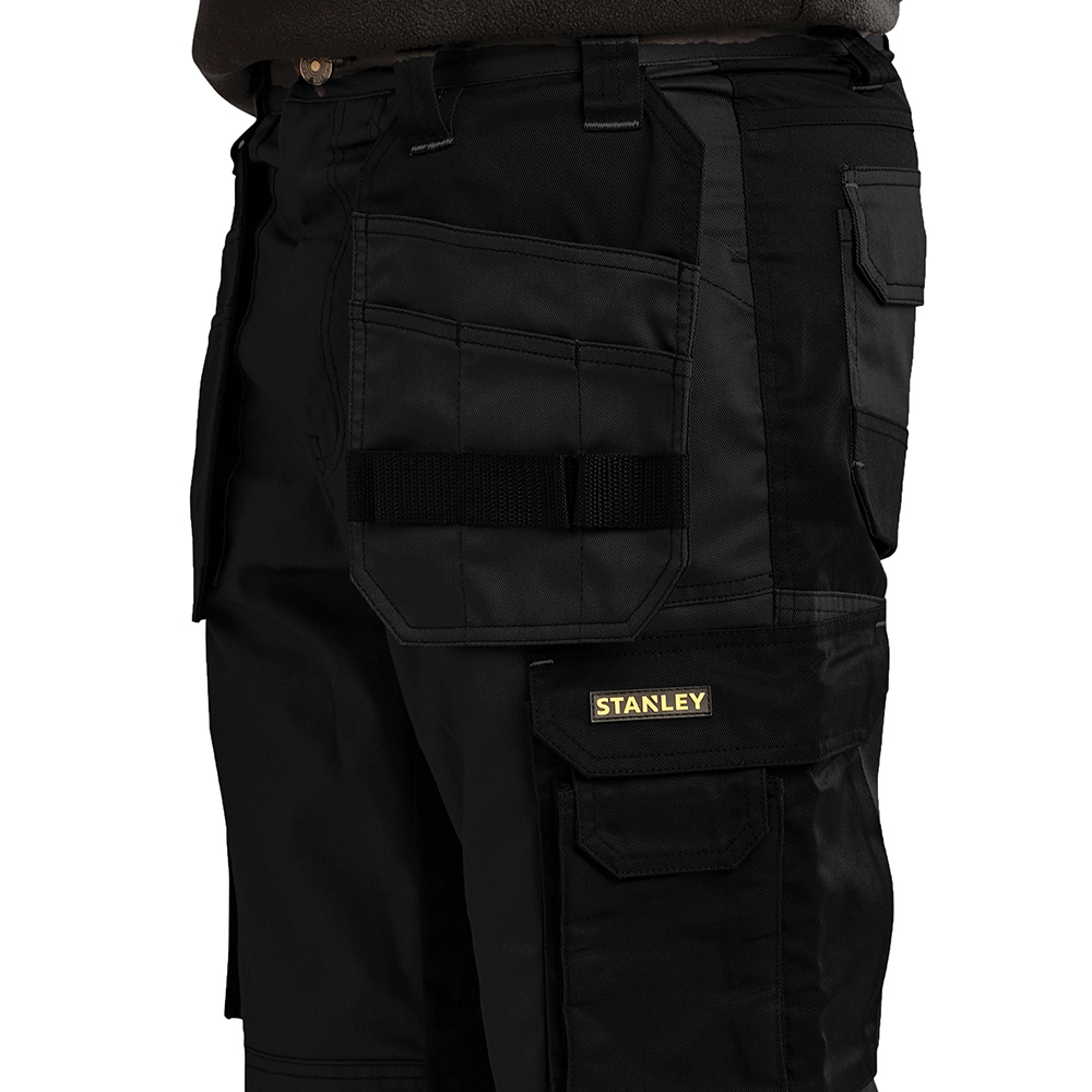 Stanley Omaha Black Slim Fit Holster Trousers Waist 32 inch Leg 33 inch Image 2