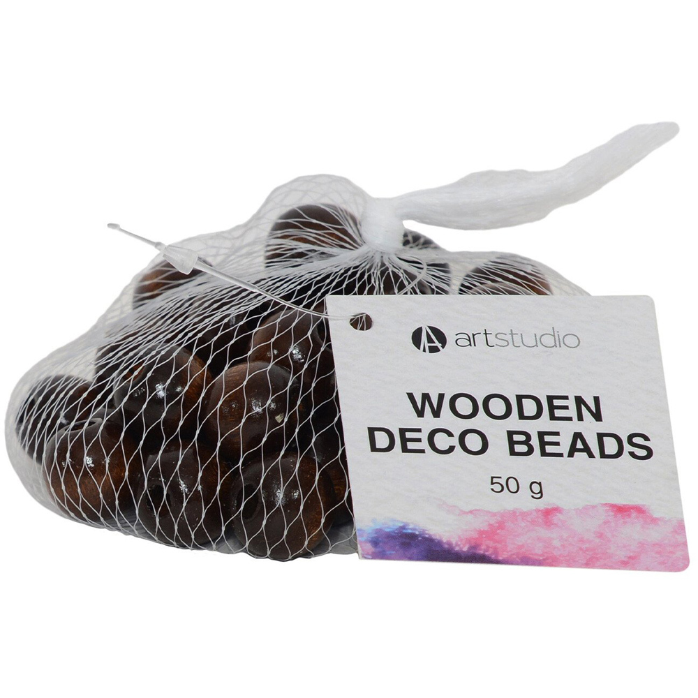 Art Studio Wooden Deco Beads Image 2