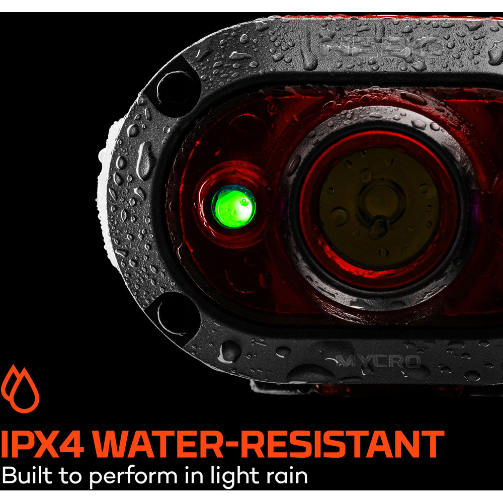 Nebo Mycro 450 2-in-1 450 Lumens Red Rechargeable Detachable Headlamp and Cap Light Image 5