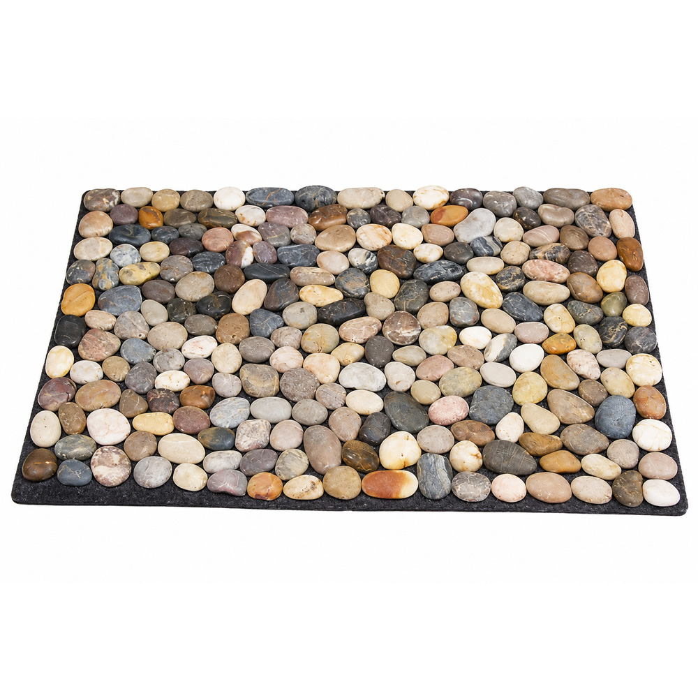 Avilo River Rock Pebble Door Mat Image 1