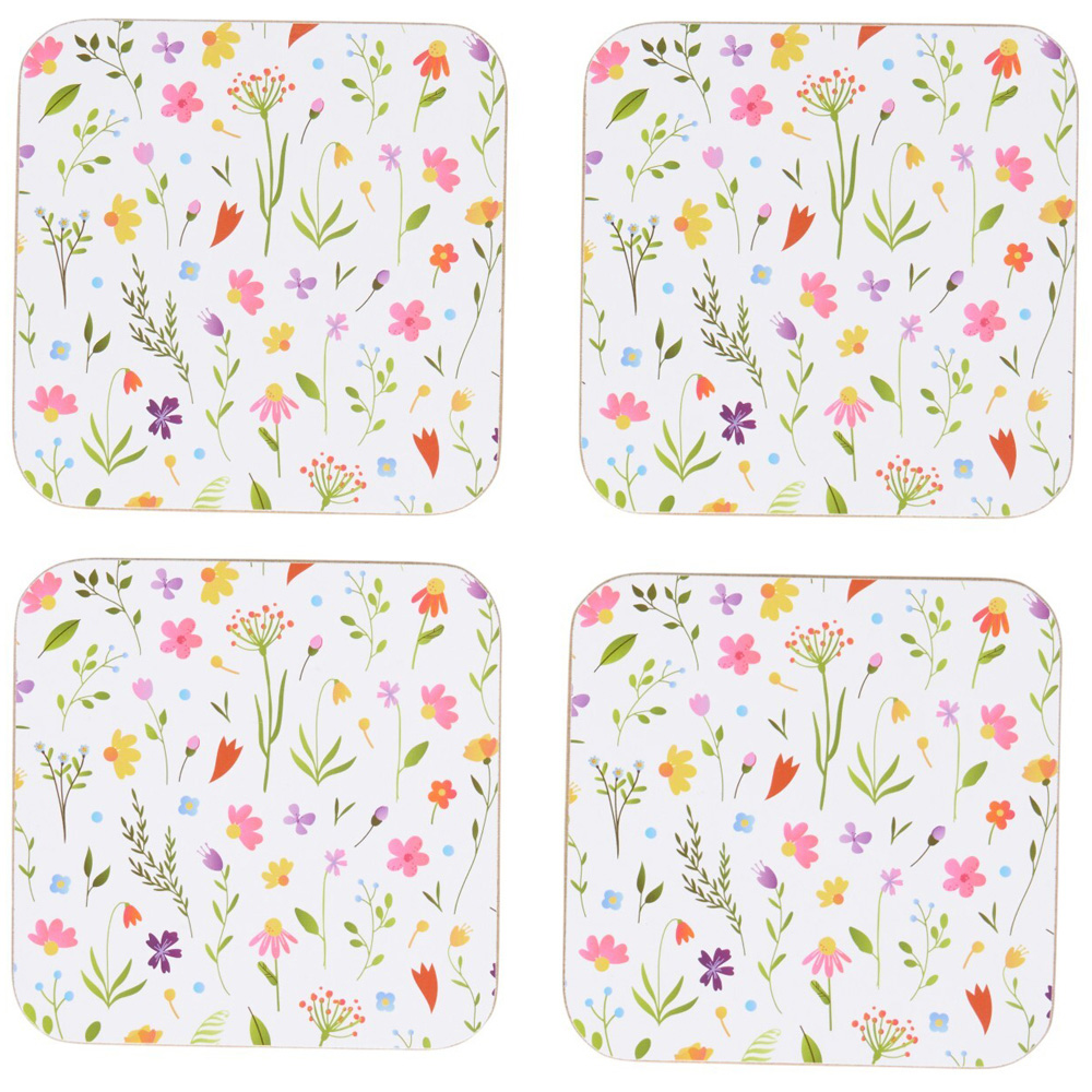 Wildflower Placemat and Coaster Set Image 5