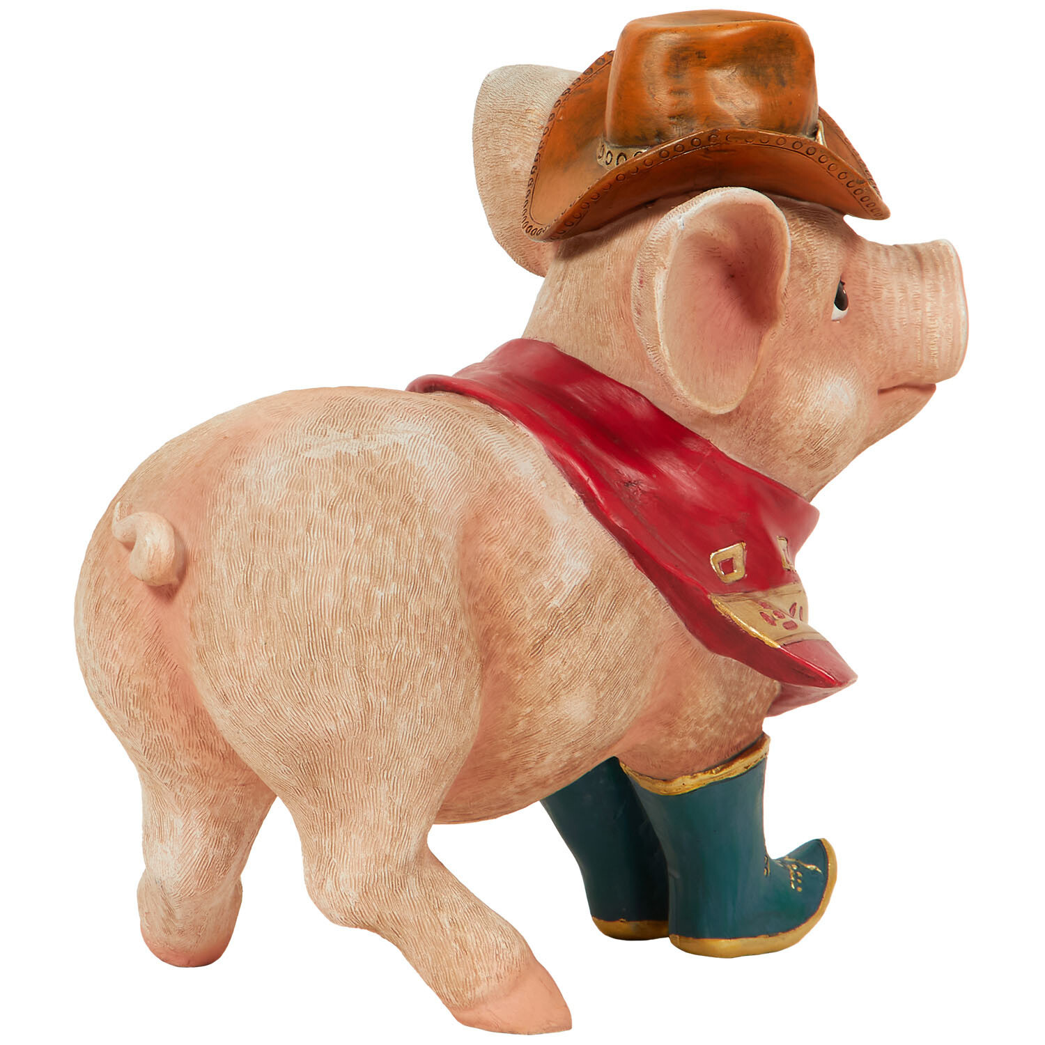 Western Pig Decoration - Pink Image 3