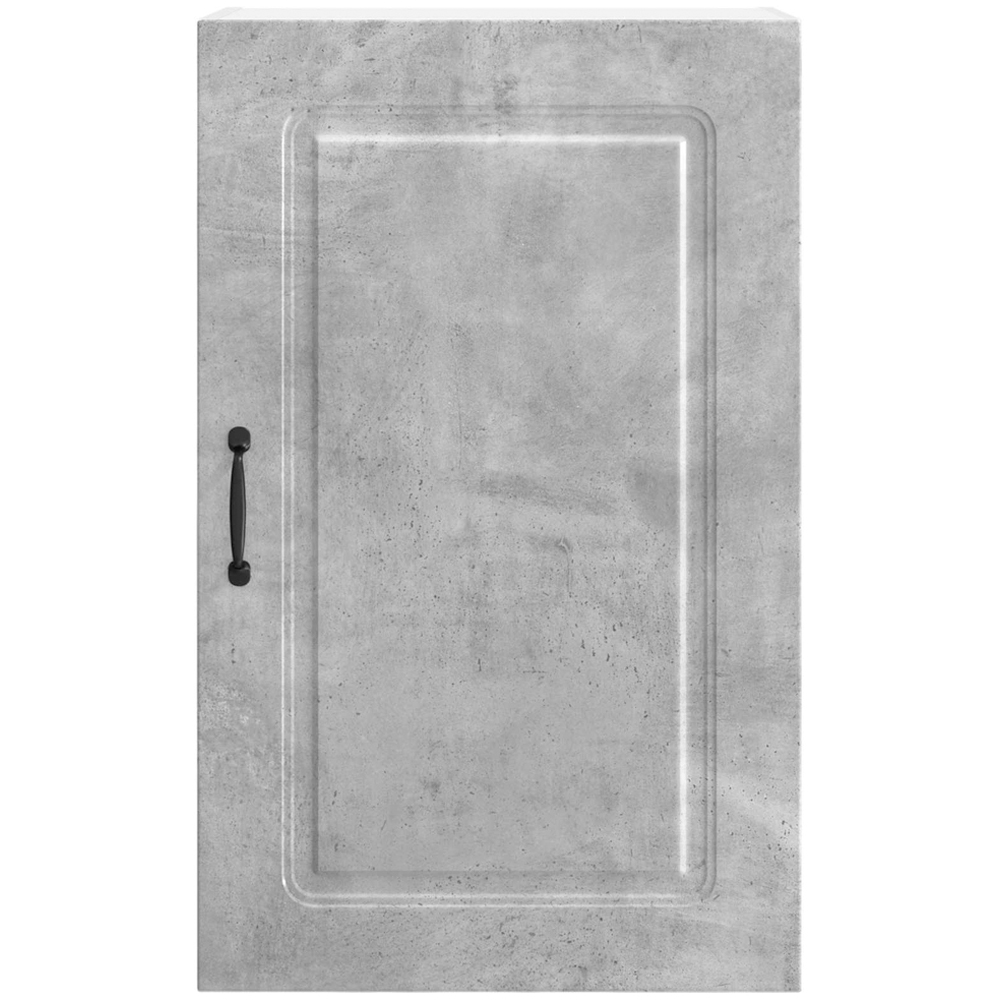 vidaXL Kalmar Single Door Concrete Grey Wall Kitchen Cabinet Image 4