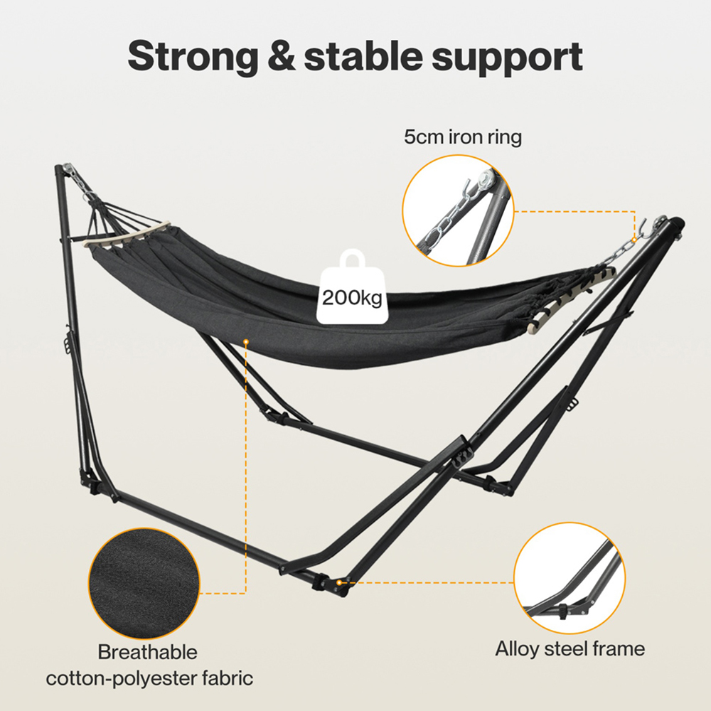 Spector Mountview Foldable Hanging Hammock Chair Image 6
