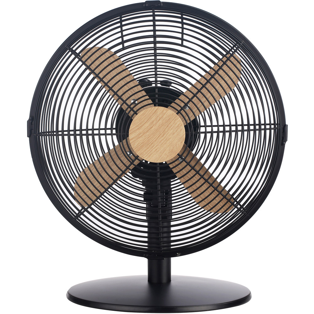 Russell Hobbs Black Scandi Desk Fan 12 inch Image 3