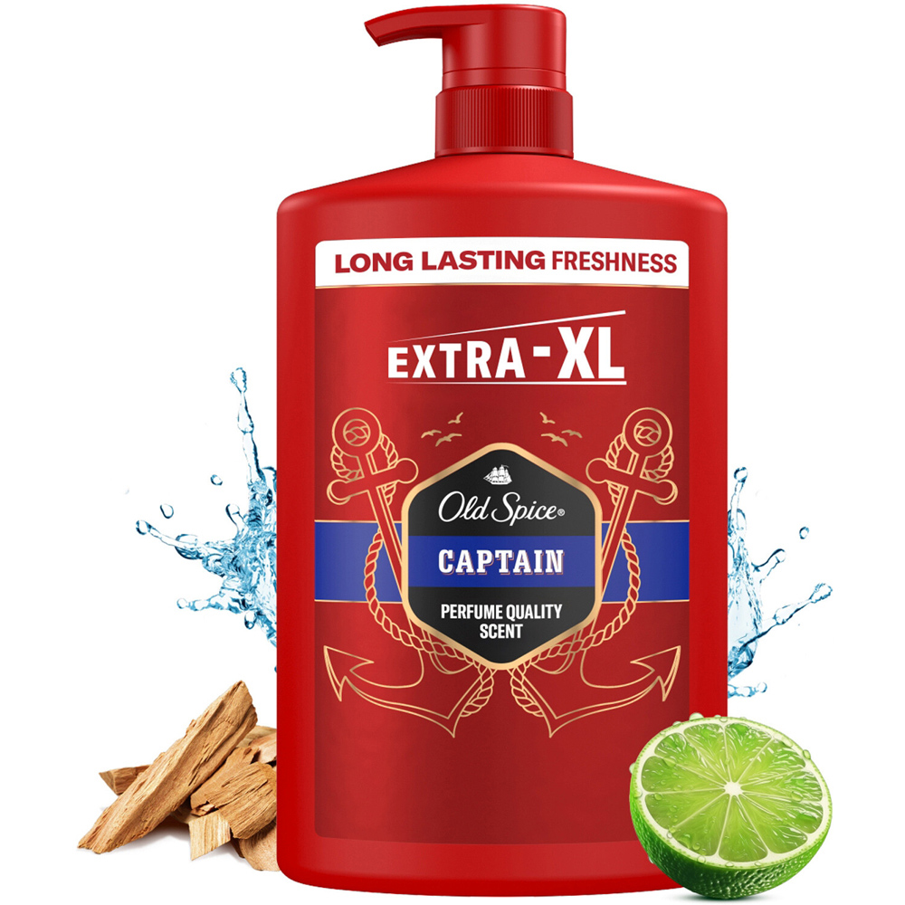 Old Spice Captain Shower Gel and Shampoo Image 9