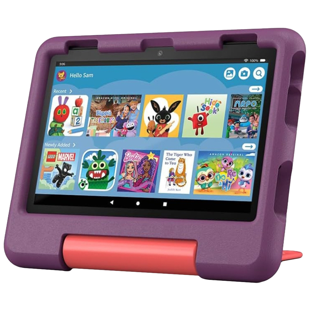 Amazon Fire HD 8 inch 32GB Kids Tablet Grape Image 1