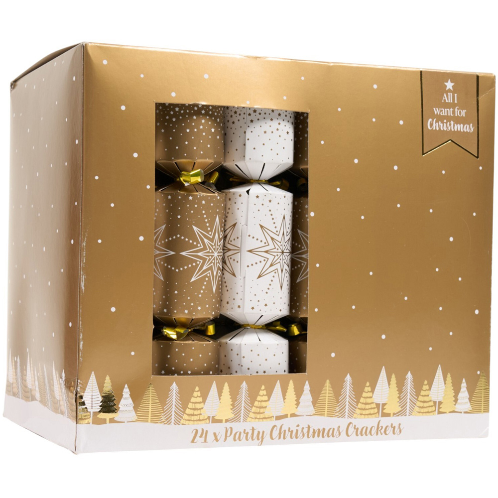 Pack of 24 Party Christmas Crackers Image 8