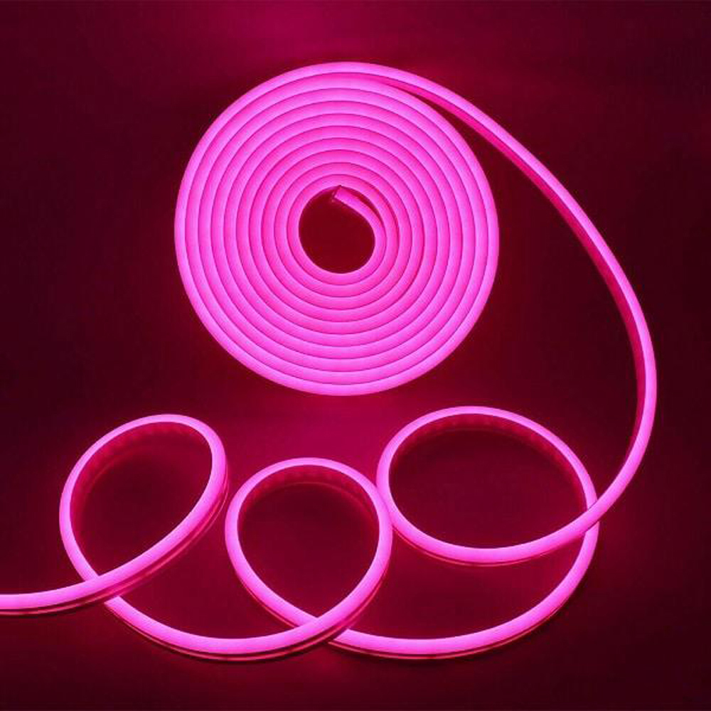 ExtraStar Neon Pink LED Strip with Power Adapter 5m Image 4