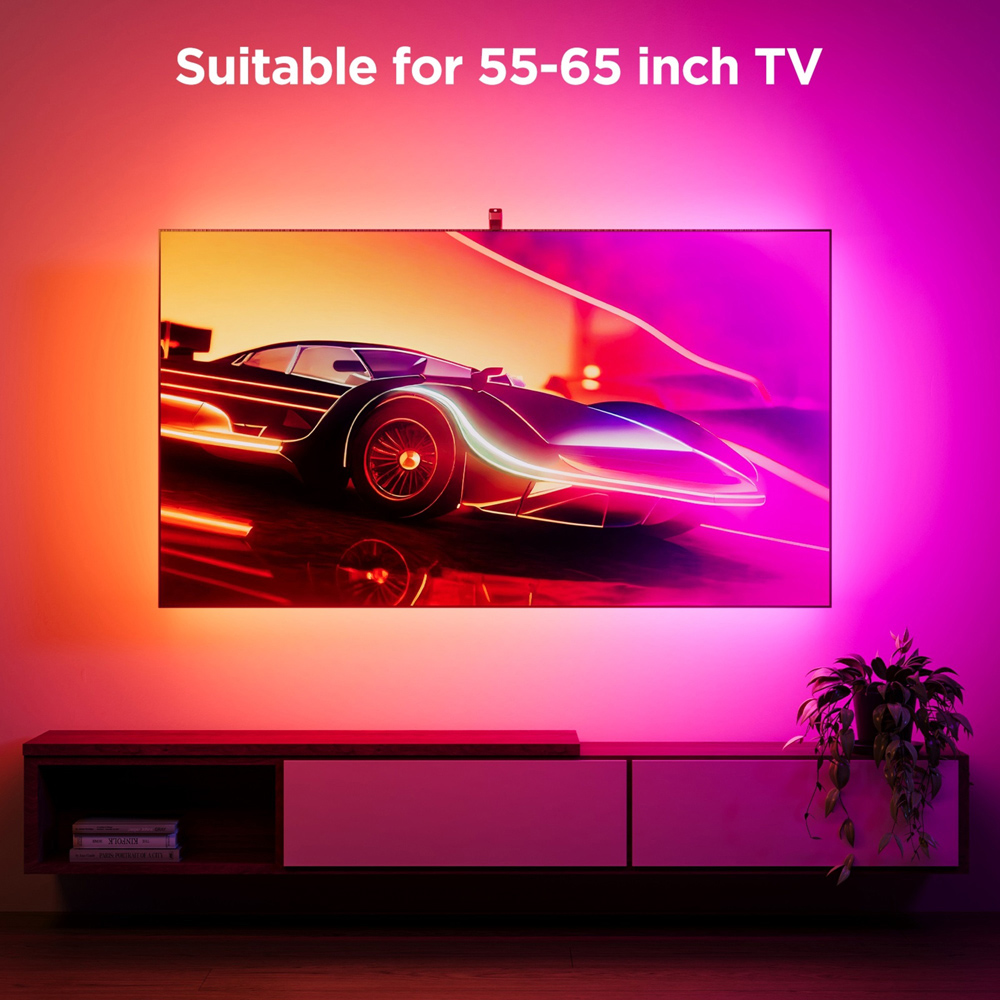 Govee 3S Netflix Version RGBIC LED Smart TV Backlight 55-65 inch Image 8
