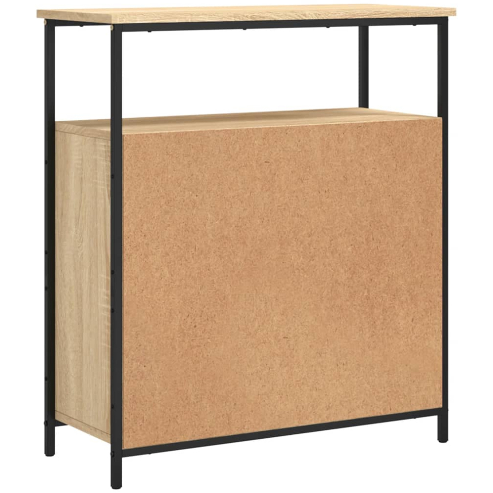 vidaXL 2 Door Single Shelf Sonoma Oak Sideboard Image 8