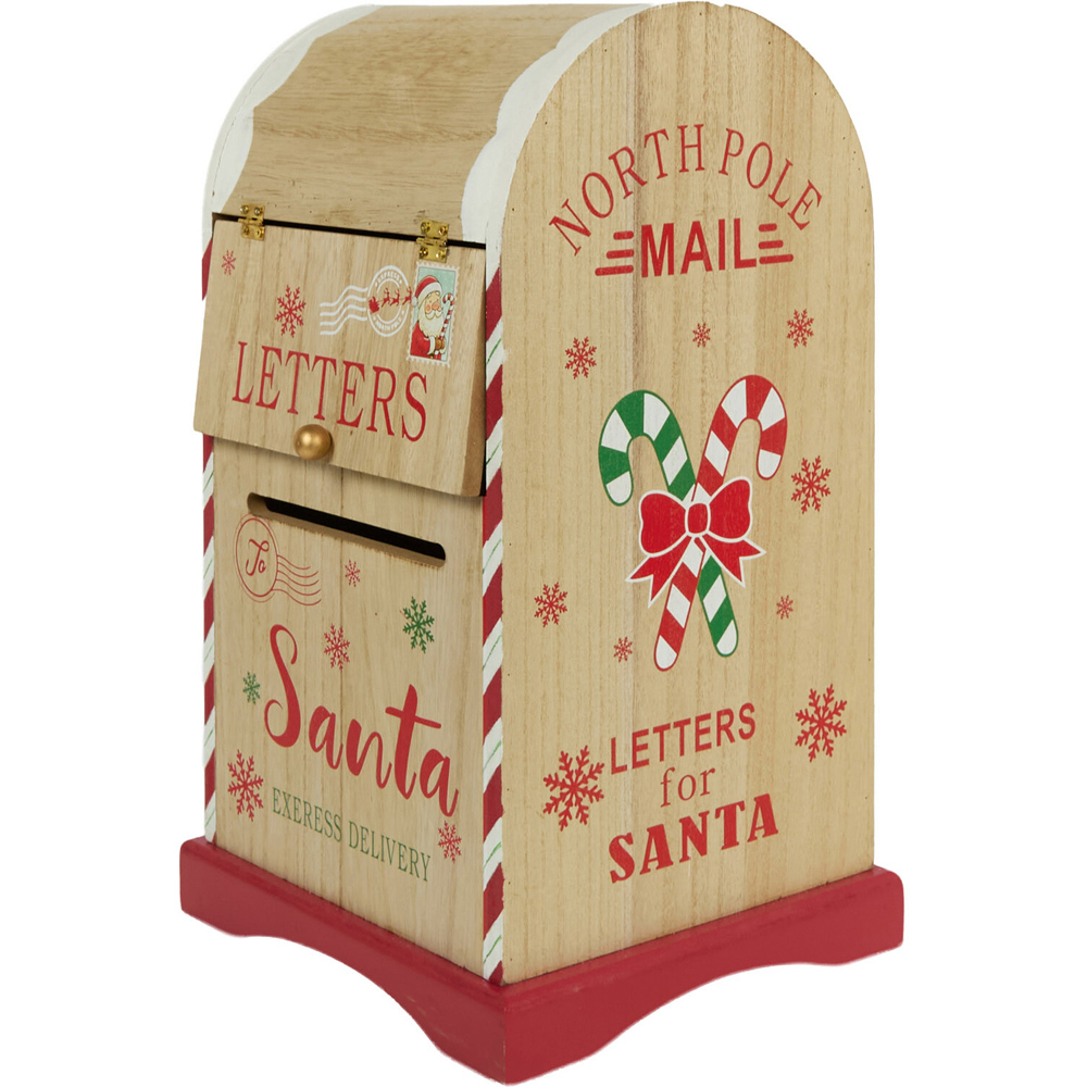 Wooden Christmas Letters To Santa Box Image 2