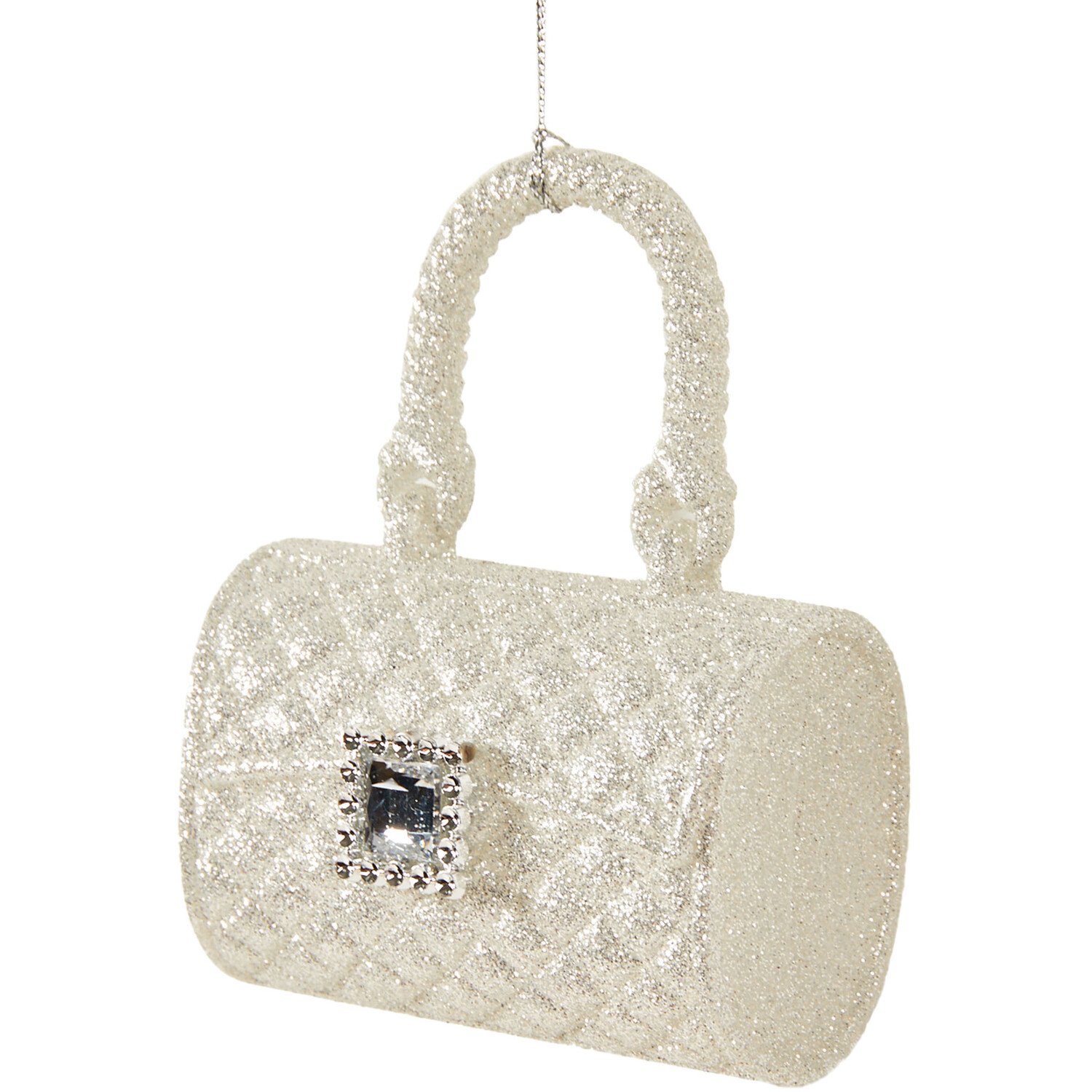 Hanging Glitter Handbag Image 3