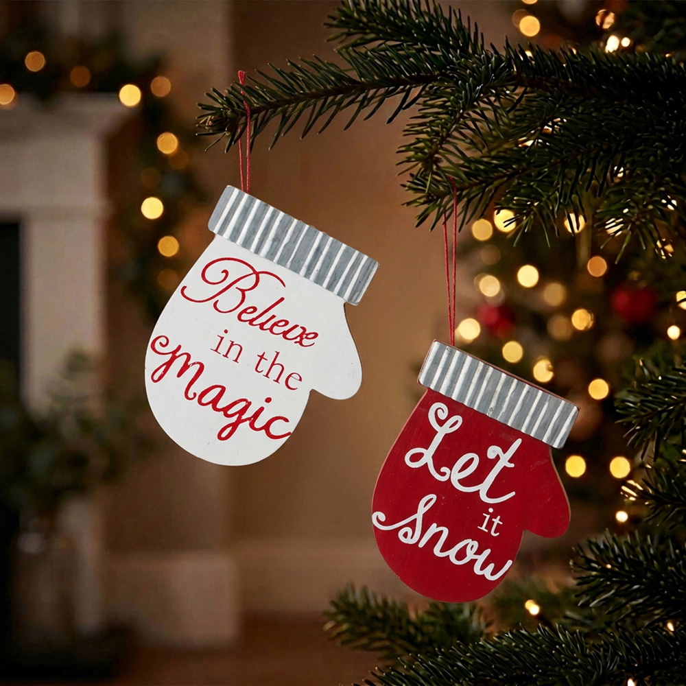 Christmas Glove Decoration Image 2