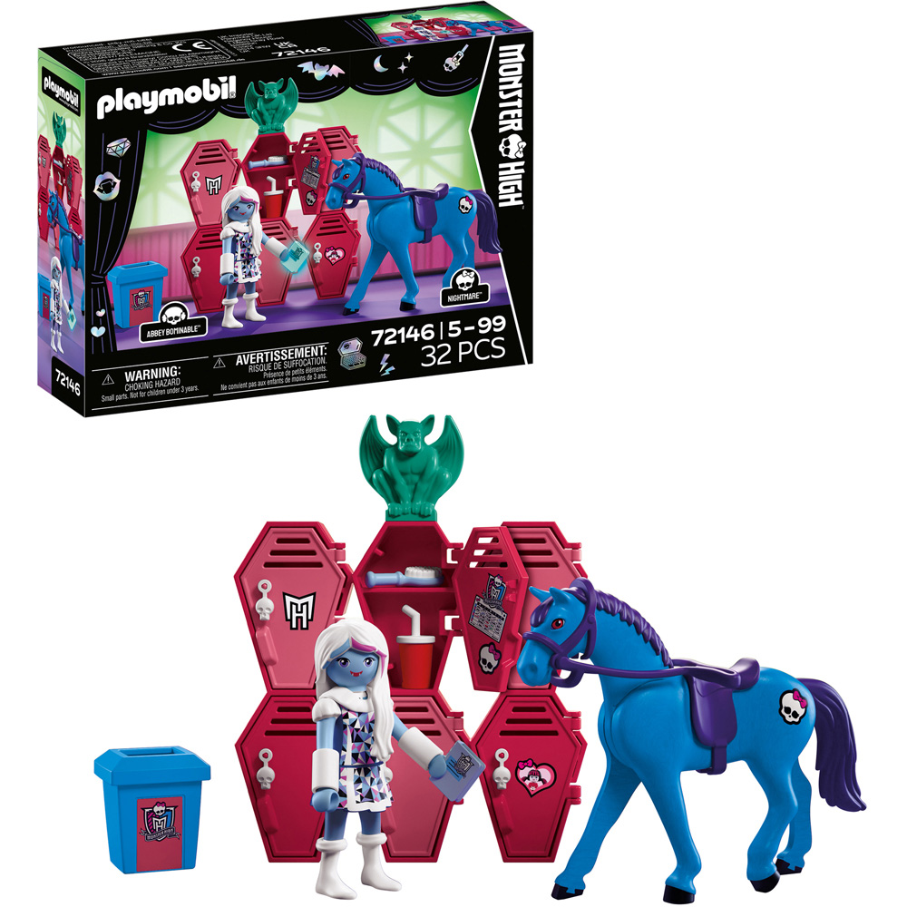 Playmobil Monster High Abbey at the Lockers Play Set 32 Piece Image 3